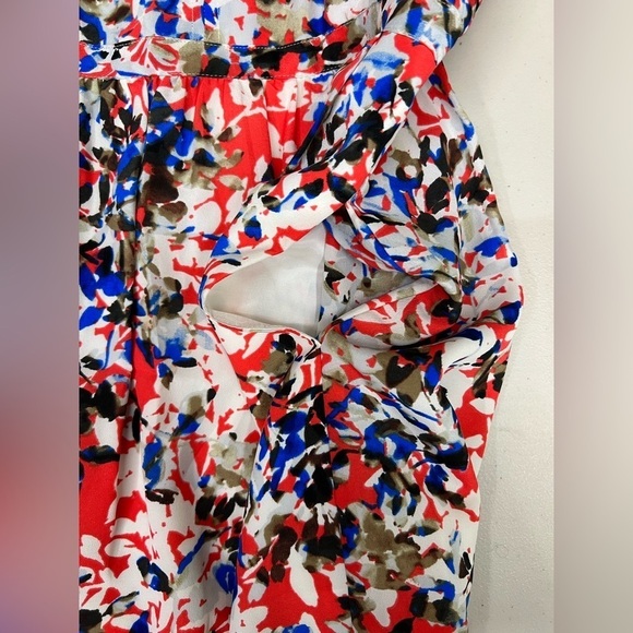 J Crew Floral Mini Dress Size 00 - Picture 7 of 10